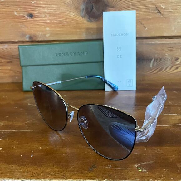 NWT Longchamp Cat Eye Sunglasses LO158S - Picture 3 of 6